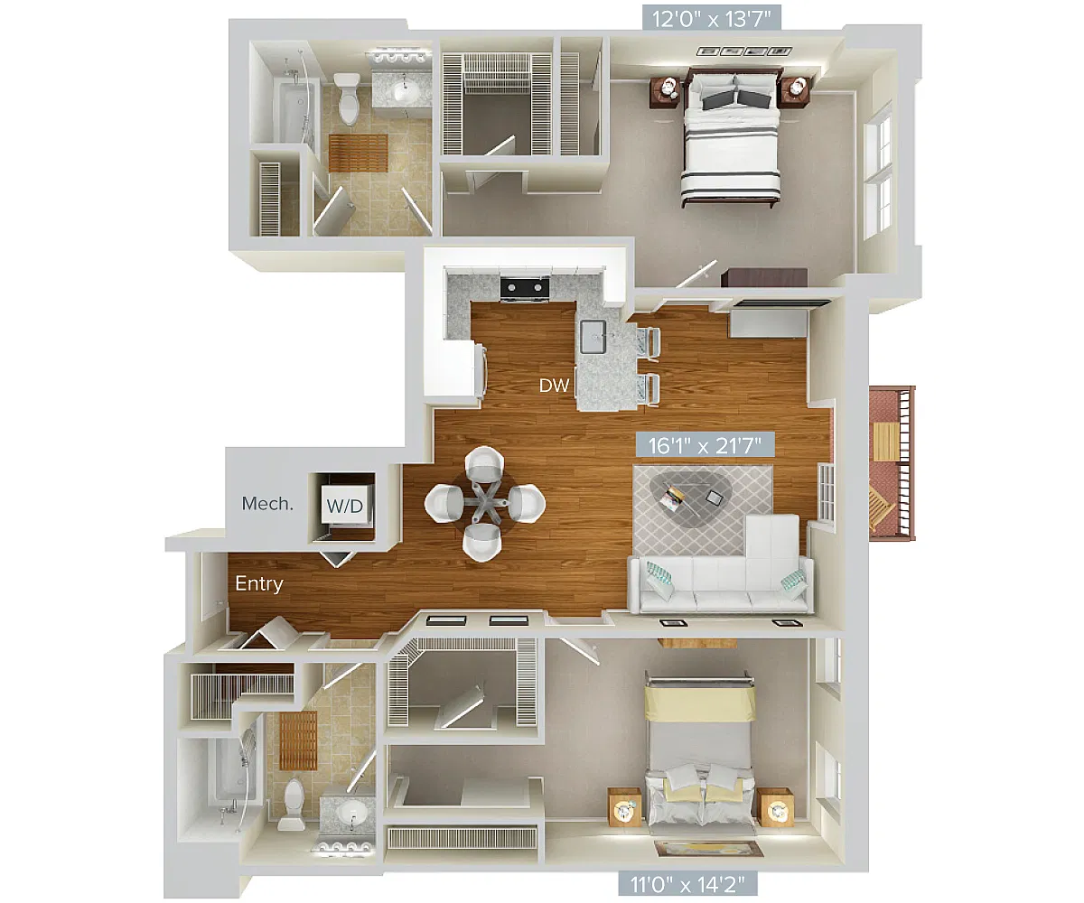 Floor plan B10-1170
