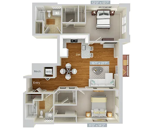 Floor plan B10-1170