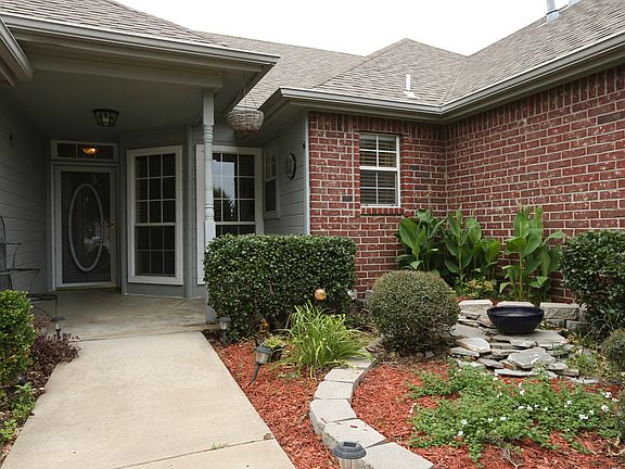 Maintained landscape at entrance