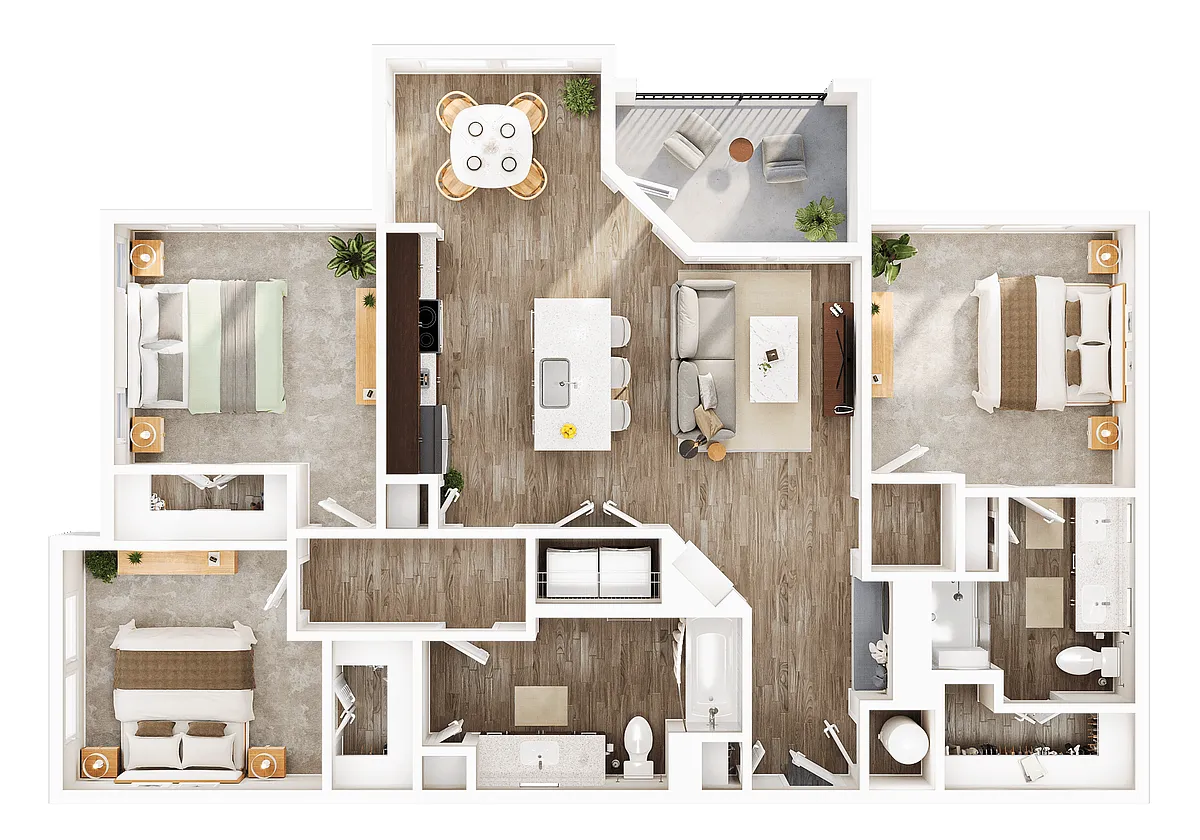 Floor plan C1