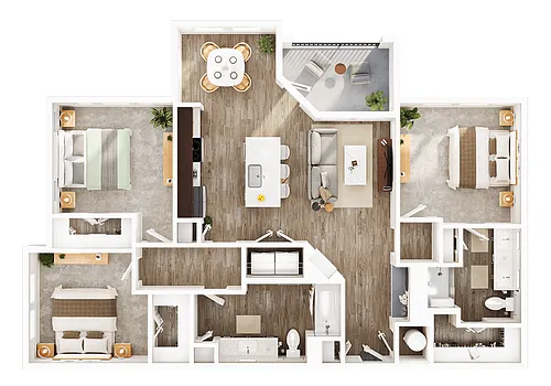Floor plan C1