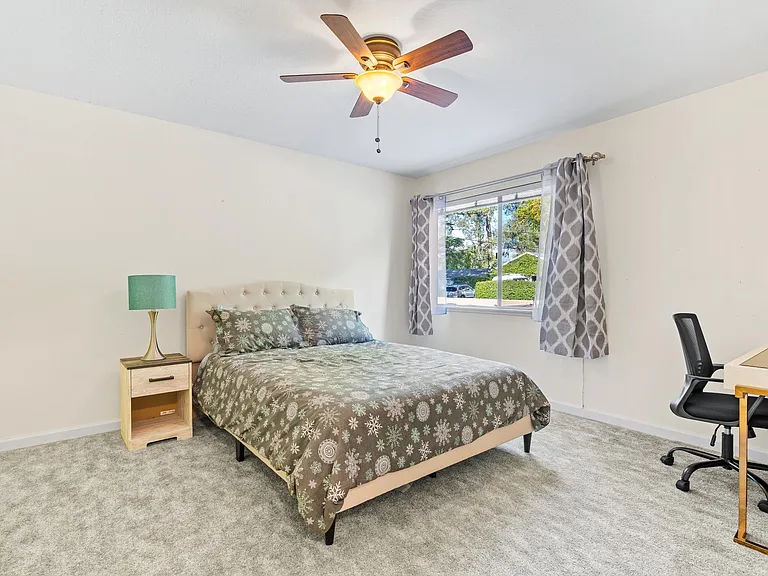 Upstairs bedroom #2 with work desk