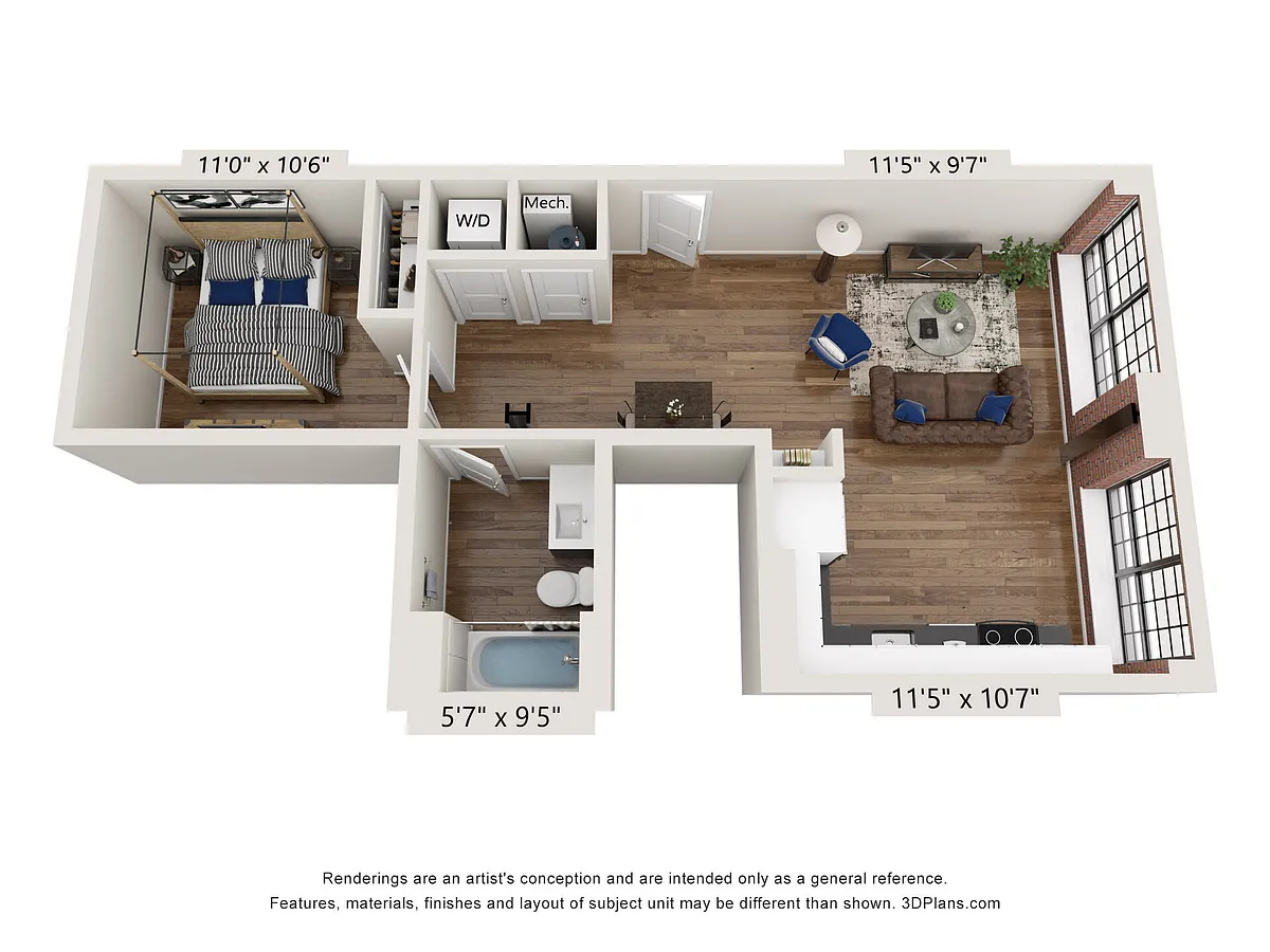 Floor plan The True