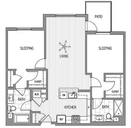 Floor plan BL