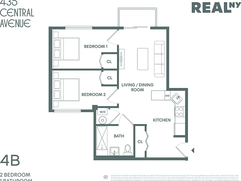 435 Central Ave #4B — Photo 2