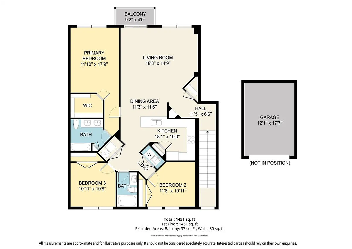 3 bed, 1451 sqft, $2,650 — Photo 4