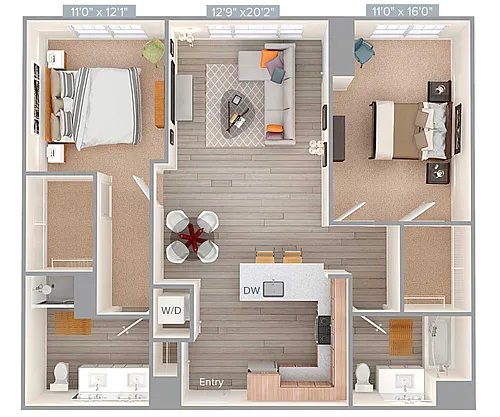 Floor plan B5-1131