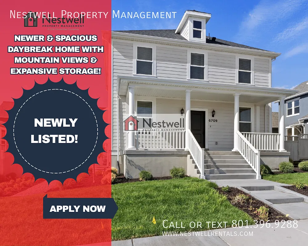 Newer & Spacious Daybreak Home with Mountain Views & Expansive Storage! — Photo 1