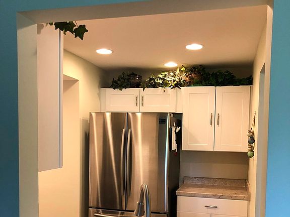 VIEW OF COURTYARD FROM KITCHEN WINDOW!