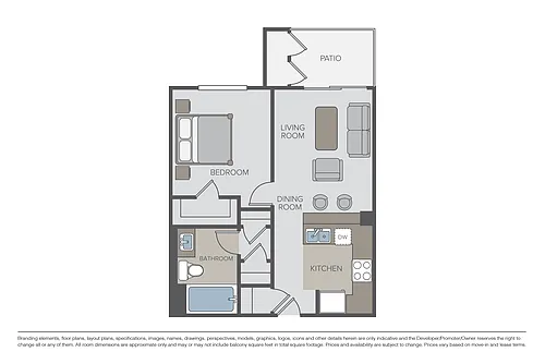 Floor plan Plan 1A