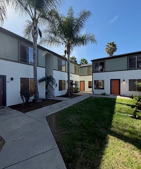 Courtyard (after paint job)