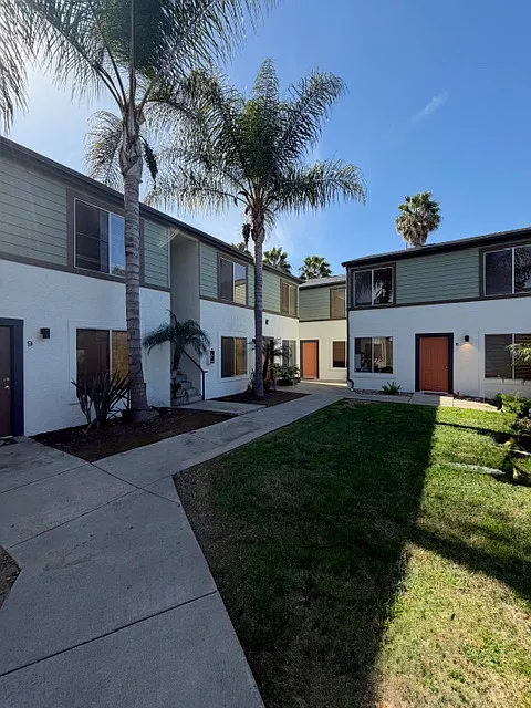 Courtyard (after paint job)