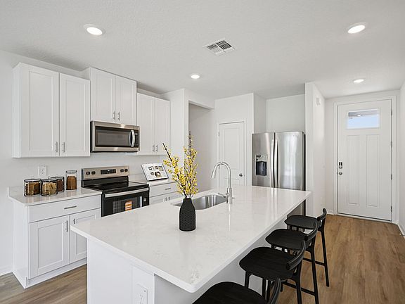 Virtually Staged Kitchen