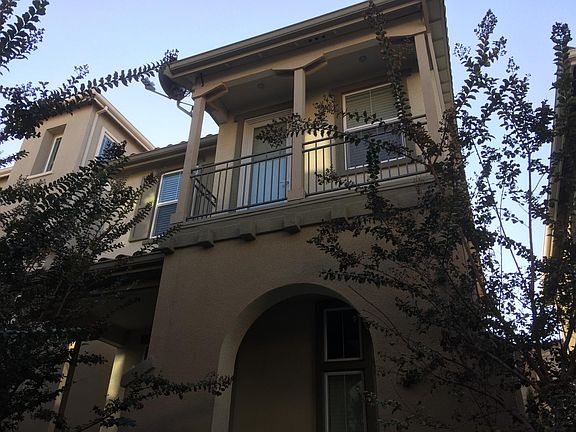 Bedroom/office with a nice deck