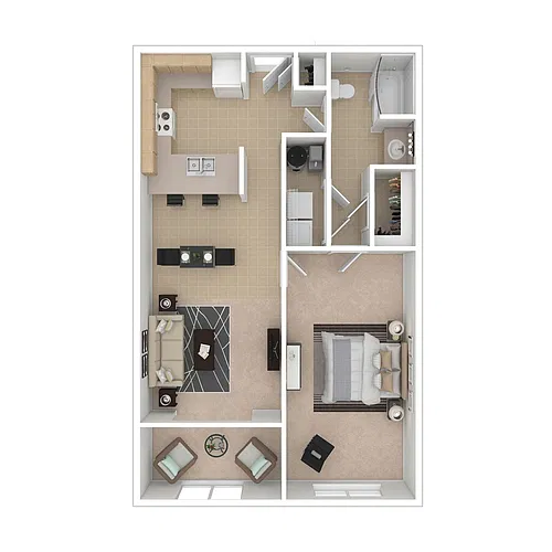 Floor plan Forest Hills - Chianti