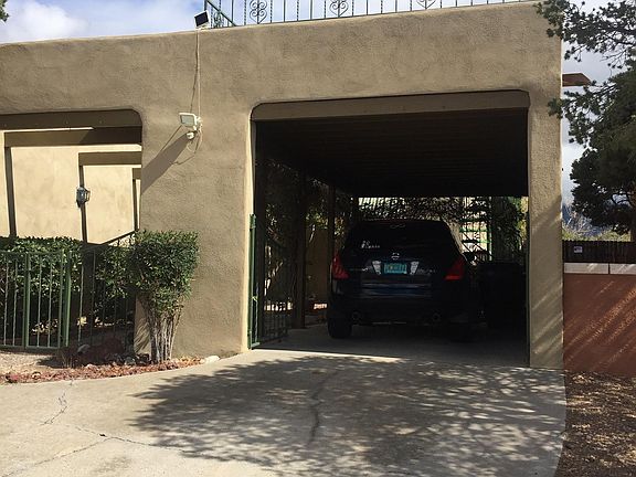 Carport at front of house