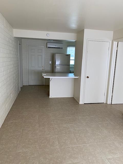 Living room and kitchen