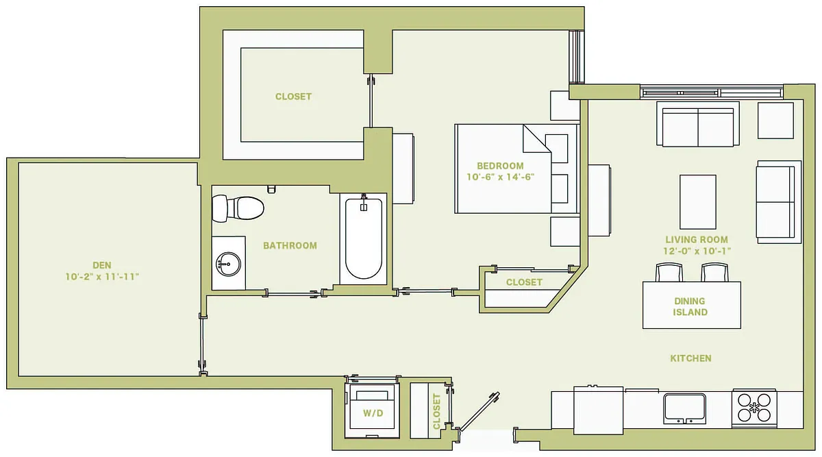 Floor plan A12D