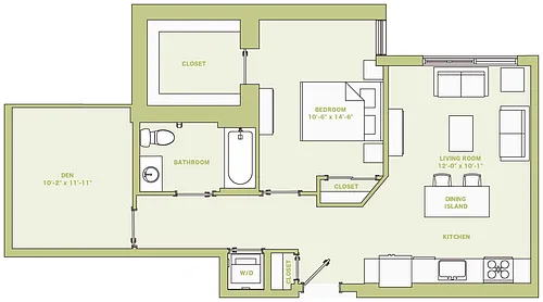 Floor plan A12D