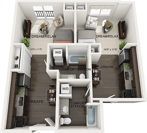 Floor plan Meadows