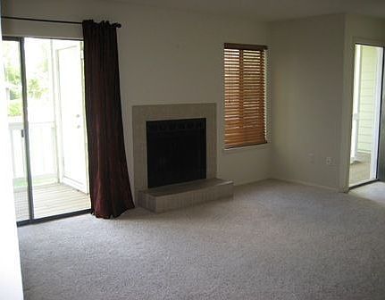 living area to porch