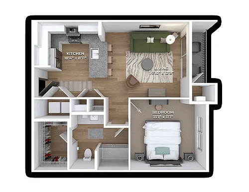 Floor plan A1