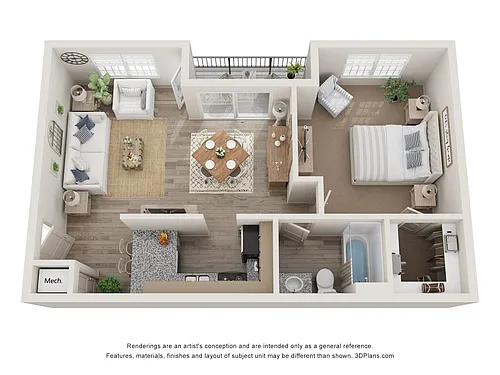 Floor plan A1