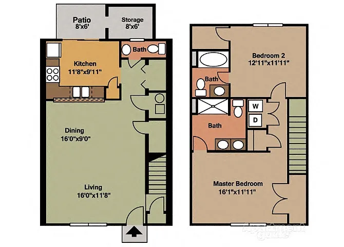 Floor plan Deluxe Buttercup