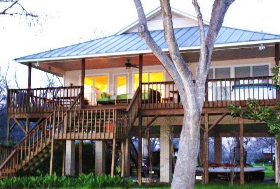 Lake Side View of the House