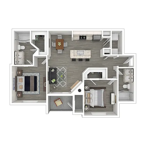 Floor plan Milburn