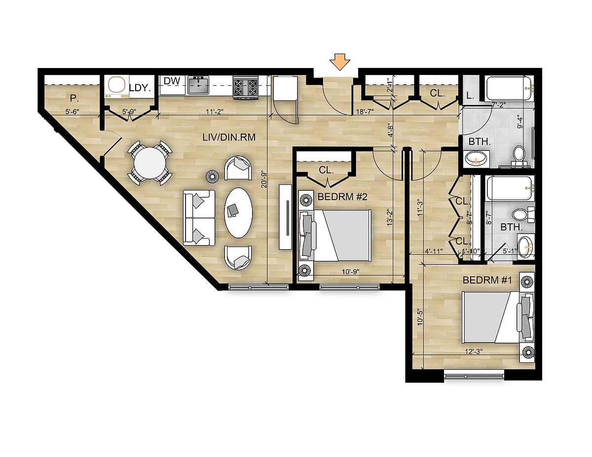 Floor plan 314