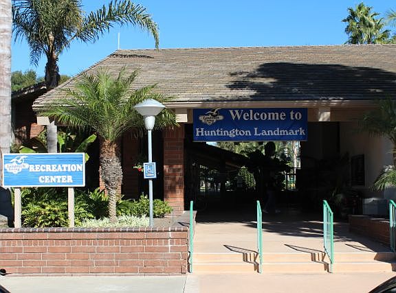 Entrance to the club house 