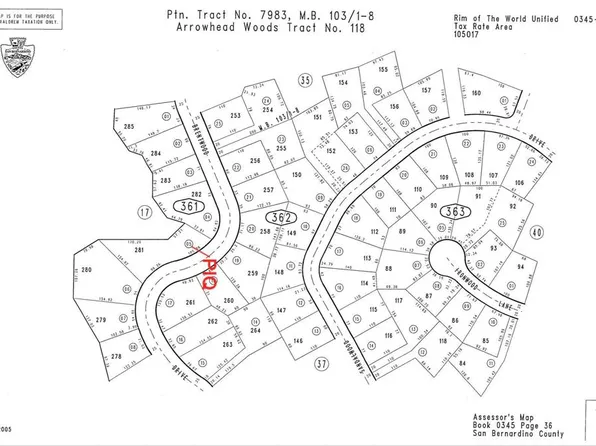 1036 Brentwood Dr, Lake Arrowhead, CA 92352
