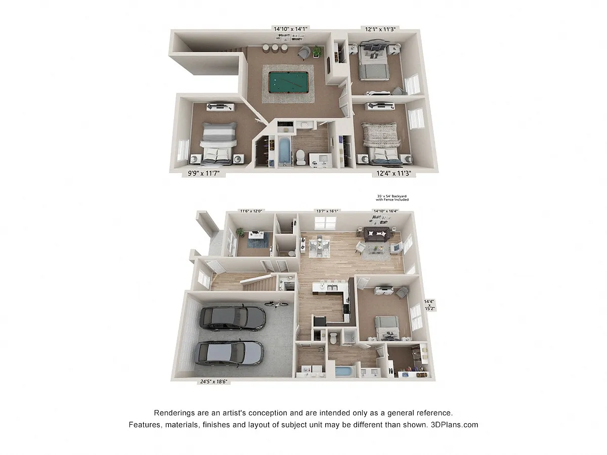Floor plan 4X25A