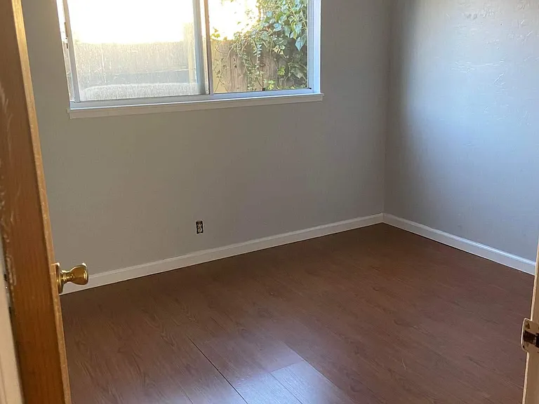 Bedroom with sunlight