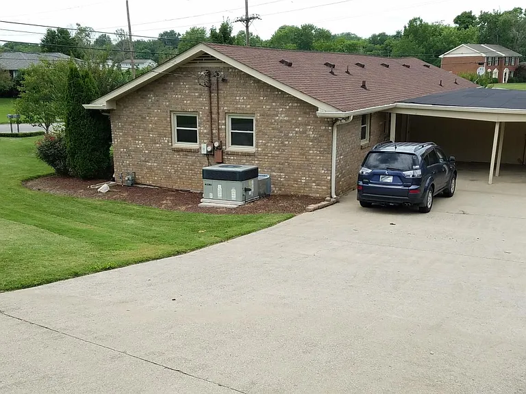Two car covered carport