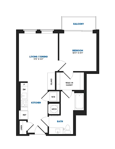 Floor plan A10A - Chase