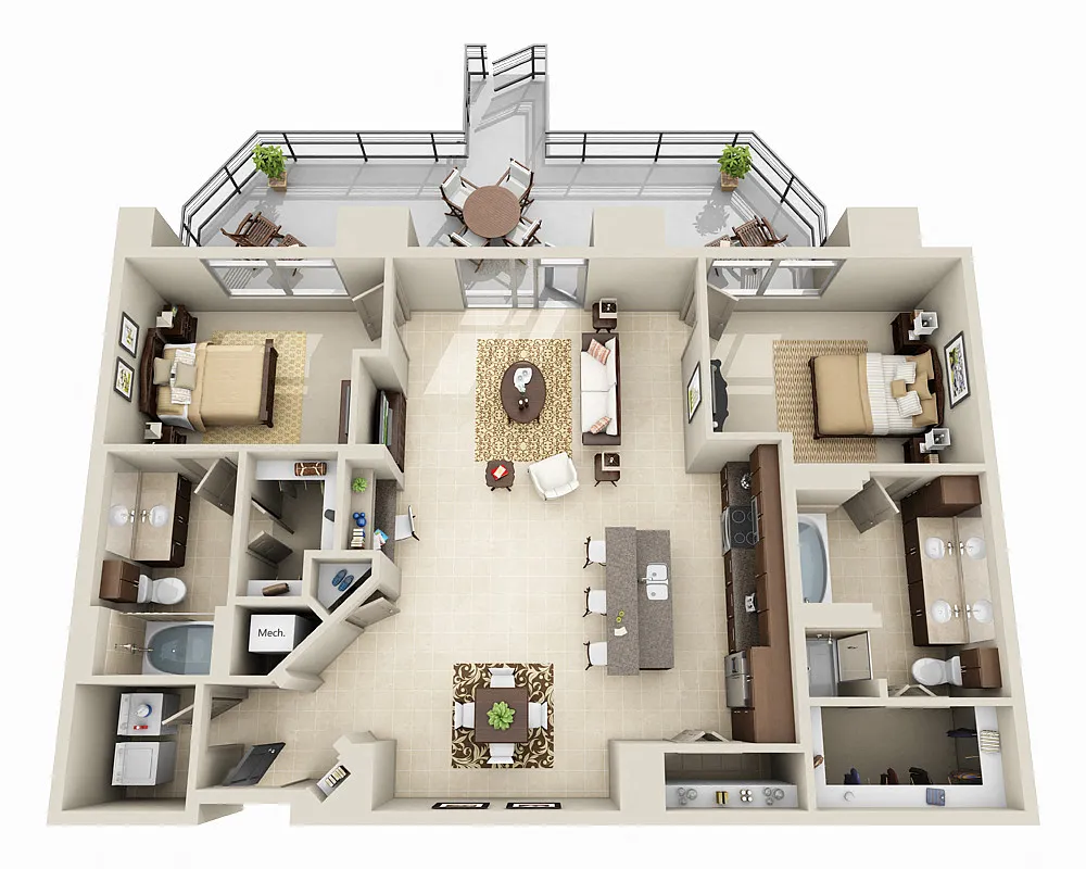 Floor plan B12