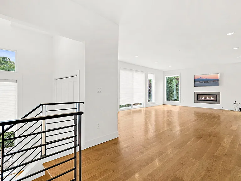 Living room, gas fire place