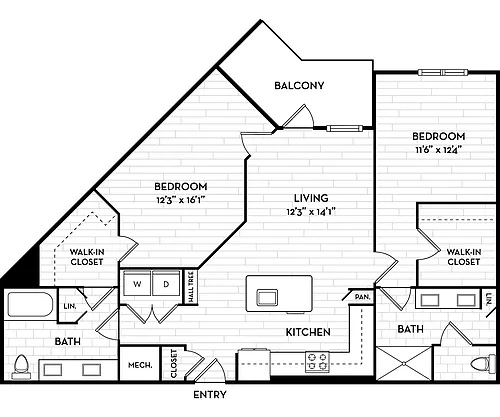 Floor plan Commodore