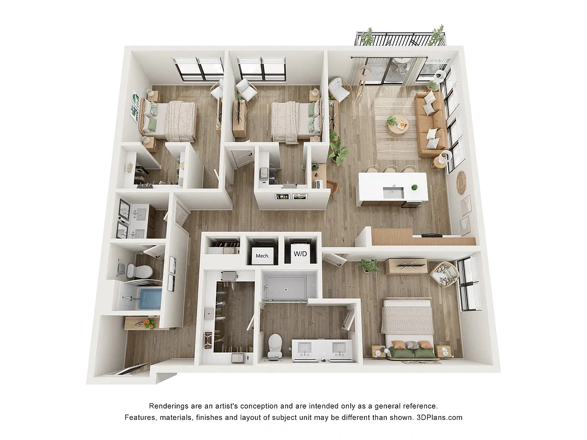 Floor plan C21A