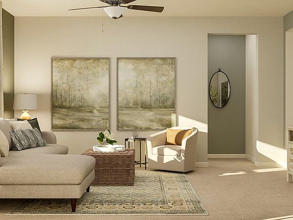 Family room - These images may be representative and include after market items.