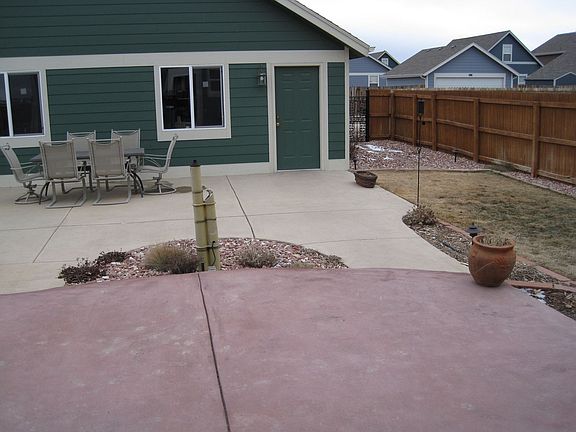 Patio, back yard