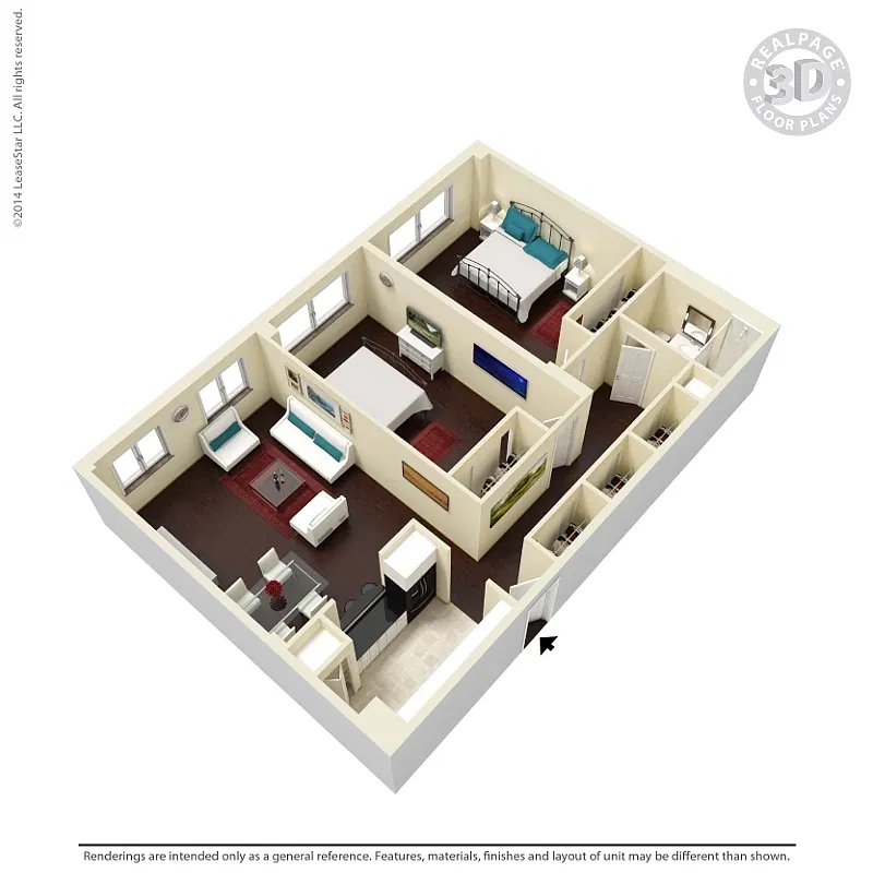 Floor plan The Hanover