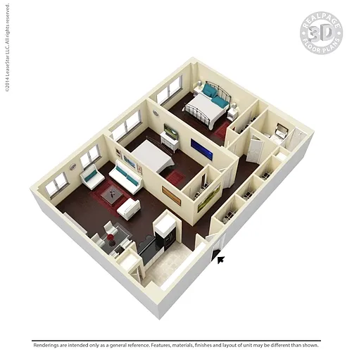 Floor plan The Hanover