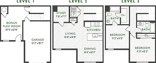 Floor plan 2B