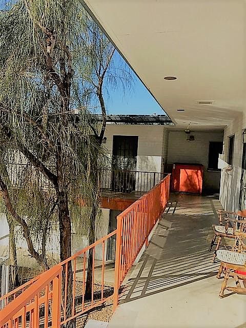 Upper walkway