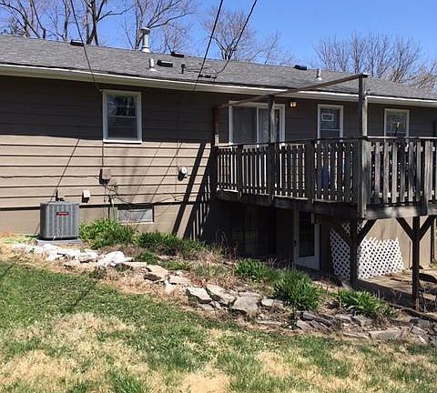 Large Deck off back of house!
