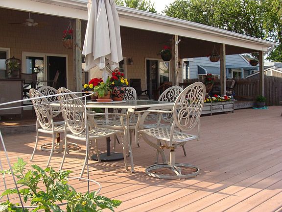 Spacious Timber Tech deck