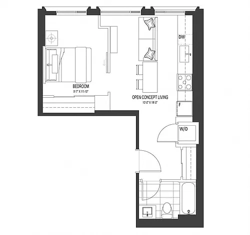 Floor plan The Preston